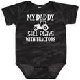 thumbnail image 3 of Inktastic Farmer My Daddy Still Plays with Tractors Boys or Girls Baby Bodysuit, 3 of 5