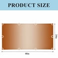 thumbnail image 3 of Burnt Orange Ombre Fluorescent Light Covers, Modern Gradient Abstract Art Magnetic Light Covers for Ceiling Lights, Fluorescent Ceiling Shade Filters for Classroom Bedroom Office 4x2Ft x 2PCS, 3 of 8
