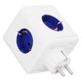 thumbnail image 2 of Enchufe europeo, puertos multifuncionales, salida USB, enchufe de alimentación, adaptador de extensión de salida inalámbrica, enchufe europeo AC250V, 2 of 10