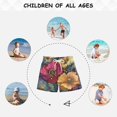 thumbnail image 6 of Kids' Beach Pants Comfortable Swim Trunks Vibrant and Intricate Flowers Shorts for Pool Vacation and Lounge Wear 2T, 6 of 8