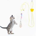 thumbnail image 2 of Maoww Chat Jouet Interactif Jouets Rétractable Suspendu Type de Porte pour Porte Intérieure Chenille B, 2 of 7