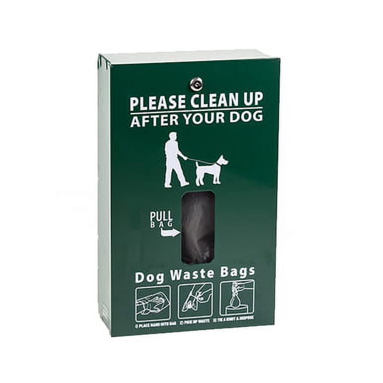 Low Profile Dog Waste Station / MittN Bag™ System (Green)