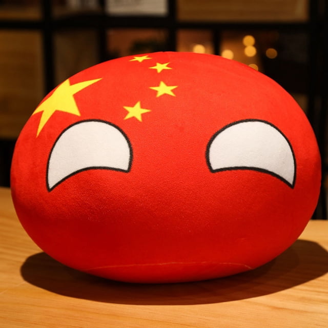 10-40cm Kawaii Countryball peluche de juguete de Polonia una EE. UU. URSS FRANCIA Rusia Reino Unido Japón UE CANANDA ITA RU sofá almohada colgante