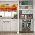 thumbnail image 5 of LALILO Kitchen Curtain Valance Summer Morocco Desert Rod Pocket Window Curtain 52"x 18" Set of 2, 5 of 7