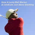 thumbnail image 6 of Golf Ball Marker Hat Clip Magnetic Hat Clips Durable Removable Ball Markers Attaches Easily to Cap Gifts for Men Women Golfer, 6 of 10