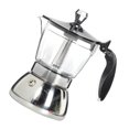 thumbnail image 4 of Large Capacity Coffee Kettle Stainless Steel Moka Pot Espresso Coffee Pot, 4 of 8