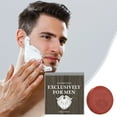 thumbnail image 4 of Kokovifyves Shaving Soap Gentle Softening Beard Foam Shaving Men's Beard Soap 80g, 4 of 4