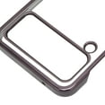 thumbnail image 3 of Cubierta plegable para teléfono, PC galvanizada a prueba de golpes, parte trasera transparente, moda para Samsung Galaxy Z Flip 3, 3 of 8