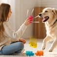 thumbnail image 7 of CozeLy Pig Dog Toy Dog Squeak Toys for Aggressive Chewers Puppy Toys Rubber Squeaker for Small Medium Dogs Indoor Interactive Playtime, 7 of 7