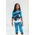 thumbnail image 2 of Monster Jam Megalodon Pullover Pajama Shirt and Pants Sleep Set Toddler to Little Kid, 2 of 5