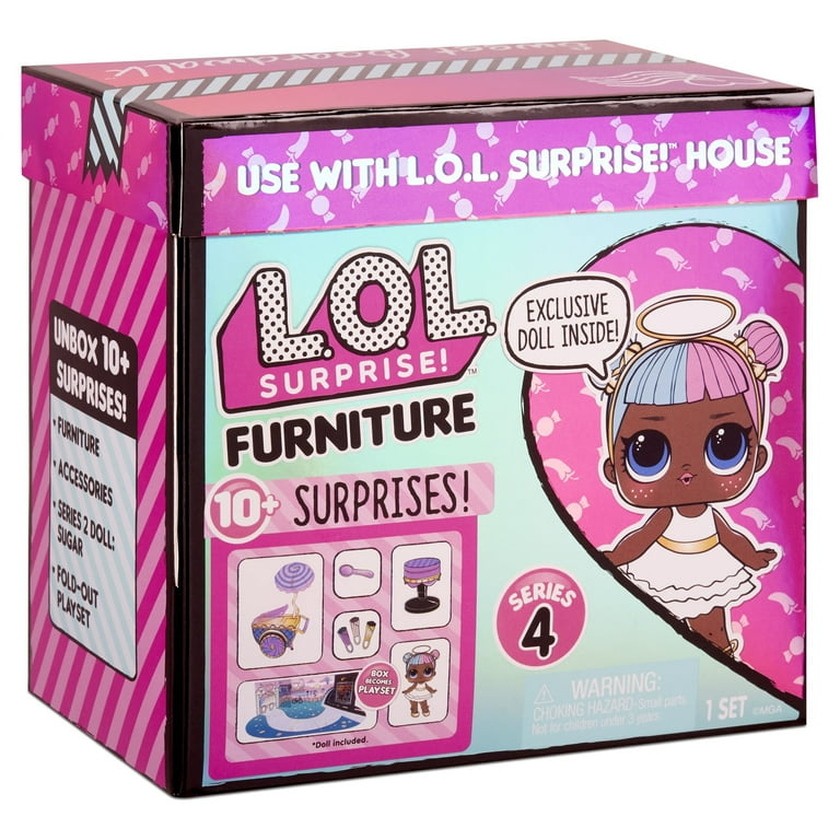LOL Surprise Furniture Sweet Boardwalk With Sugar Doll and 10+