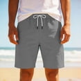 thumbnail image 2 of Diufon Athletic Shorts for Men Casual Cotton Drawstring Waist Sport Gym Shorts Summer Shorts with Pockets, 2 of 6