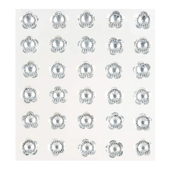 Recollections Mini Flower Bling Stickers, 12 Packs: 30 ct. (360 total)