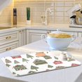 thumbnail image 6 of Yayeee Dish Drying Mat for Kitchen Counter 18"x24" Microfiber Absorbent Pad, Green Christmas House, 6 of 7