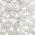 thumbnail image 5 of Yaheetech 7.5ft Pre-lit Artificial Christmas Tree with Foldable Stand, White, 5 of 8