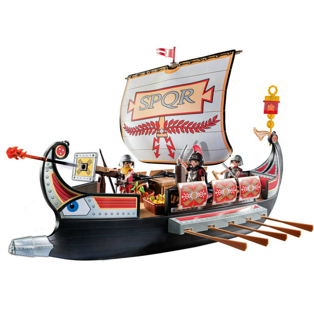 Gedetailleerd haalbaar Verdienen PLAYMOBIL Roman Warriors' Ship - Walmart.com
