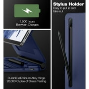 Dexnor for Samsung Galaxy Tab S10+ Plus/S9+ Plus/S9 FE+ Plus/S8+ Plus/S7+ Plus/S7 FE Case with Keyboard 12.4 Floating Cantilever Magnetic Stand Multi-Touch Trackpad Backlit S Pen Holder - Blue