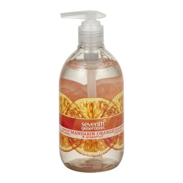Seventh Generation Natural Hand Wash Mandarin Orange & Grapefruit, 12.0 FL OZ