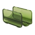 thumbnail image 4 of Organizador de botellas de agua, organizador de nevera, portavasos apilable, portabotellas, estante de almacenamiento, estante de almacenamiento de bo Verde Macarena Organizador de botellas, 4 of 8