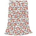 thumbnail image 2 of Pofeuu Happy Foxy Faces Print Ultra-Soft Micro Fleece Blanket,for Bed Or Sofa,All Season Throw Blankets Flannel Blanket-80"x60", 2 of 7