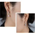 thumbnail image 4 of 2x Pendientes de perla para oreja, joyería de moda, a prueba de óxido, para mujer ------Código de producto 71446, 4 of 4