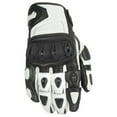 thumbnail image 3 of Cortech Impulse ST Leather Gloves White/Black SM, 3 of 4