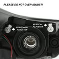 thumbnail image 6 of AKKON - For 2012-2015 Chevy Cruze / 16 Cruze Limited Halogen Model Driver Left + Passenger Right Side Pair, 6 of 7