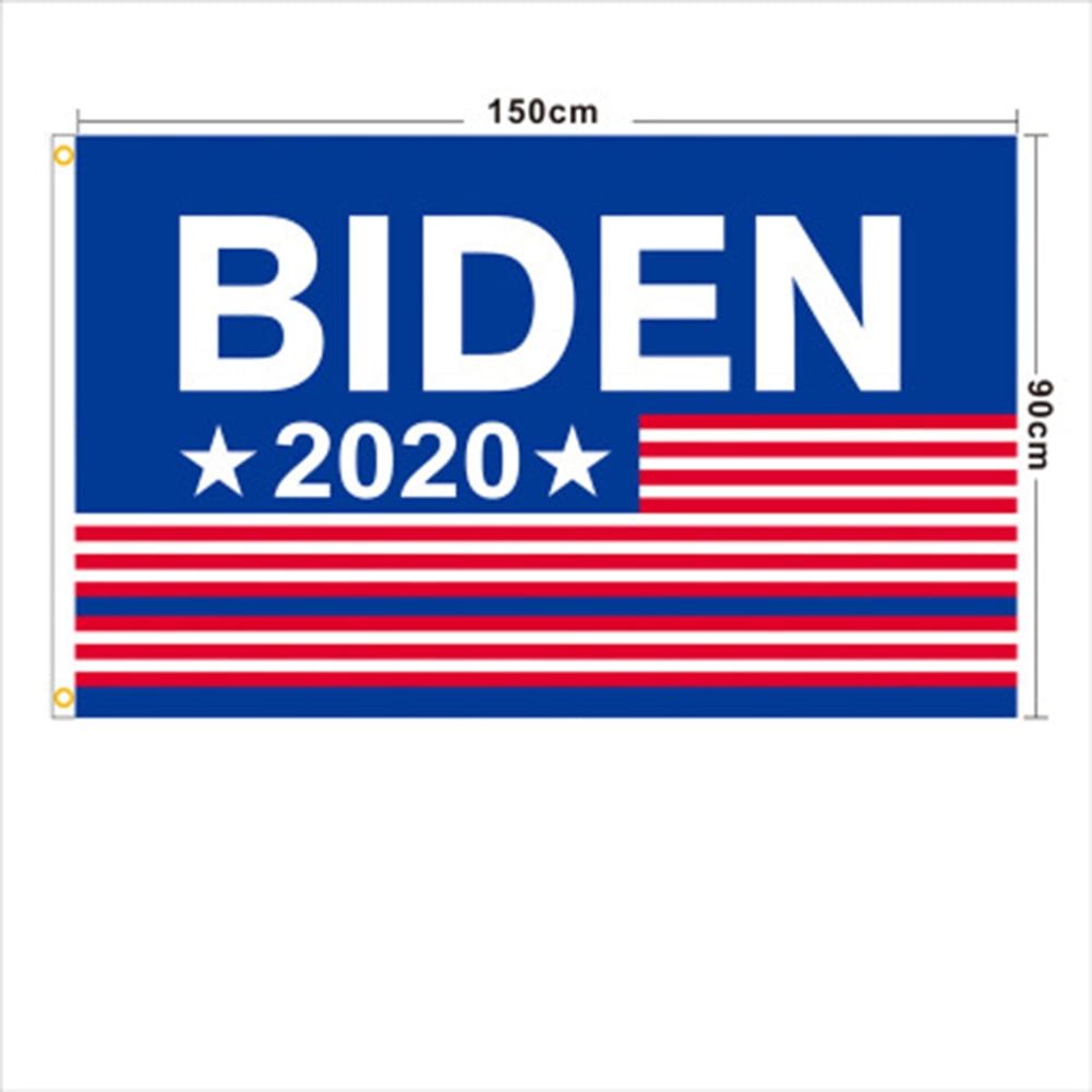 2020 Joe Biden Flag Elect President Democratic 3 X5 Brass Grommets Navy Blue Walmart Com Walmart Com