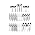 thumbnail image 4 of International Silver Carpi Frost 51-Piece Stainless Steel Flatware Set, Serving Utensils, Extra Teaspoons, Service for 8, 4 of 4