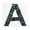 A, variant on Recollections Black AB Letter Bling Sticker, 12 Pack