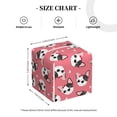 thumbnail image 4 of Kdxio French Bulldog Face Print Tissue Box Cover,Square Decorative PU Leather Facial Paper Case Organizer Holder Dispenser for Bathroom,Night Stands,Desk,Car 5.2''X5.2''X5.2'', 4 of 8