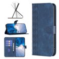 thumbnail image 3 of SaniMore Case for iPhone 14 Plus (6.7" 2022), PU Leather Wallet with Card Slots Cash Pocket Magnetic Closure Flip Kickstand Shockproof TPU Full Body Protective Business Shell, Blue, 3 of 8