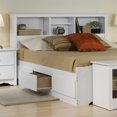 thumbnail image 4 of PREPAC RTA STORAGE and FURNITURE Monterey 3 Piece Kid Contemporary Wood Bedroom Furniture Set White, 4 of 4