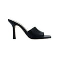 thumbnail image 2 of MARC FISHER Womens Black Cushioned Danria Square Toe Stiletto Slip On Dress Heeled Sandal 8.5 M, 2 of 3