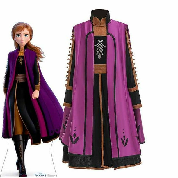 Vestido de princesa Elsa Anna de Disney para niñas, ropa de fiesta de Carnaval de Halloween, Cosplay de reina de la nieve, traje para niños Fivean unisex