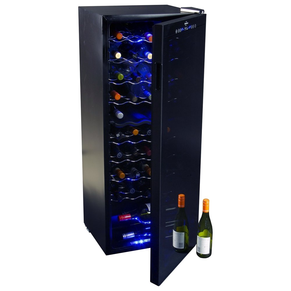 Koolatron Elite Series 50 Bottle Dual Zone Wine Cooler Freestanding