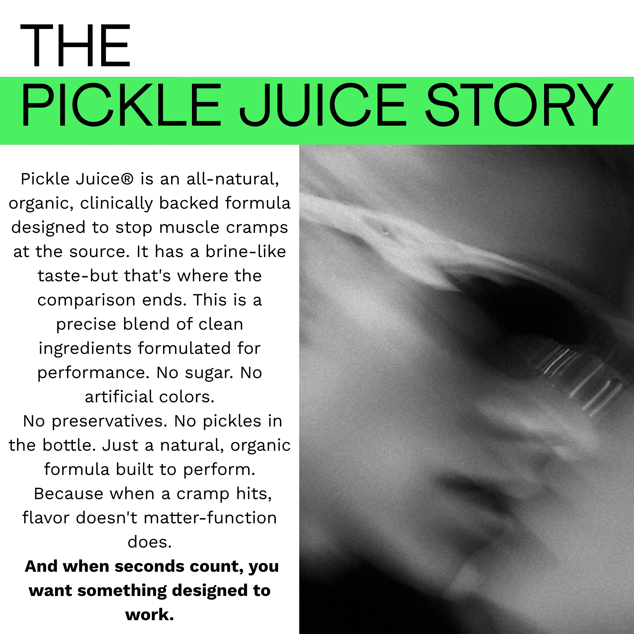 Pickle Juice Muscle Cramp Relief Drink, Clinically Proven, Extra Strength, 1 Gallon