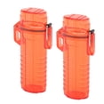 thumbnail image 1 of 2Pcs Transparent Waterproof Lighter Case, Protects Lighter and Smoke, Lightweight and Compact  Storage, 1 of 8