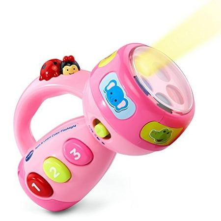 VTech Spin and Learn Color Flashlight - Pink - Online