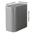 thumbnail image 2 of Klonfd Smart Home Automatic Sensor Trash Can With Touchless Motion Detection For Kitchen Bathroom Waste, 2 of 5