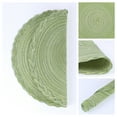 thumbnail image 2 of Unique Bargains Rustic Placemats Set of 6 Placemats Kitchen Table Mat Green, 2 of 6