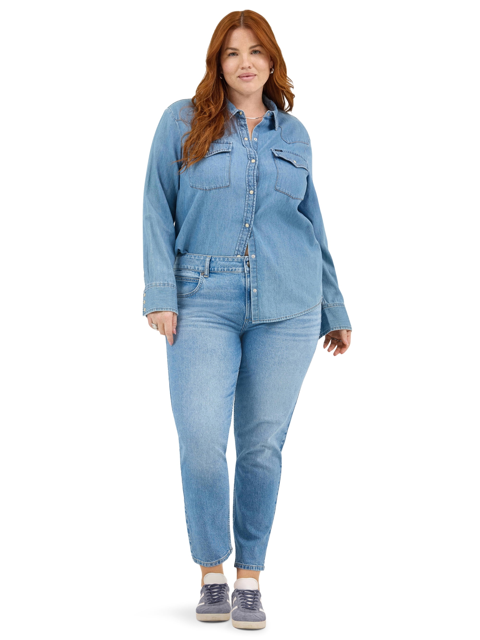 Lee® Women's and Plus Legendary Straight Crop