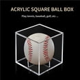 thumbnail image 4 of Wosthever Caja de béisbol Golf pelota de tenis acrílico impermeable a prueba de polvo caja de almacenamiento ligera portátil protección de Deportes y aire libre, 4 of 6