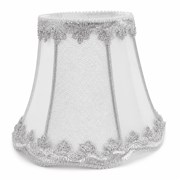MONTERA 2026 New Natural Linen Lamp Shade for Chandelier Or Table Lamp for Living Room,Bedroom,Office,Study,Decor Silver