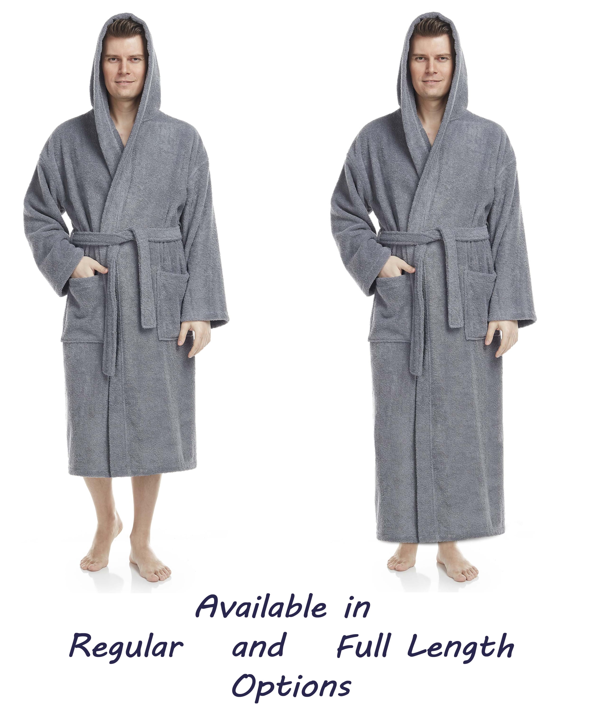 Brand New Cotton Hooded Style Bath Robe 