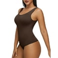 thumbnail image 4 of LELINTA 3 Pack Women Waist Trainer Shapewear Tummy Control Body Shaper Sexy V-Neck Slim Bodysuit Tops Corset, 4 of 8