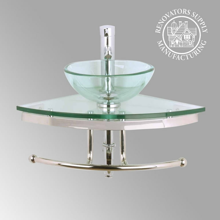Corner sink with towel rail sale