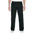 thumbnail image 2 of Fruit of the Loom Adult 7.2 oz. SofSpun Open-Bottom Pocket Sweatpants - SF74R,Black, XL, 2 of 4