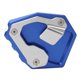thumbnail image 2 of Almohadilla de placa de extensión de soporte lateral de soporte de motocicleta para CRF1000L - azul Sharpla Placa de extensión de la pata de cabra, 2 of 8