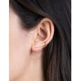 thumbnail image 4 of Aretes Trepadores Zirconias Oro Sólido 10k amarillo 00, 4 of 4